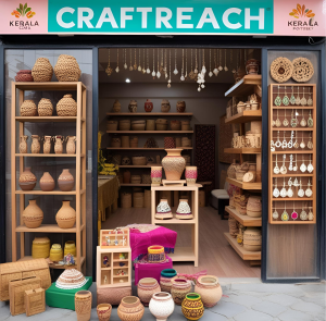 craftreach store with handicrafts items